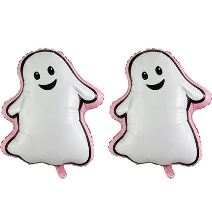 Halloween Party Foil Balloon Set Trick Treating Haunted House Decoration