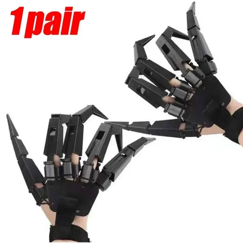 Halloween Articulated Fingers Fake Fingers Scary Skeleton Hand Cosplay Finger