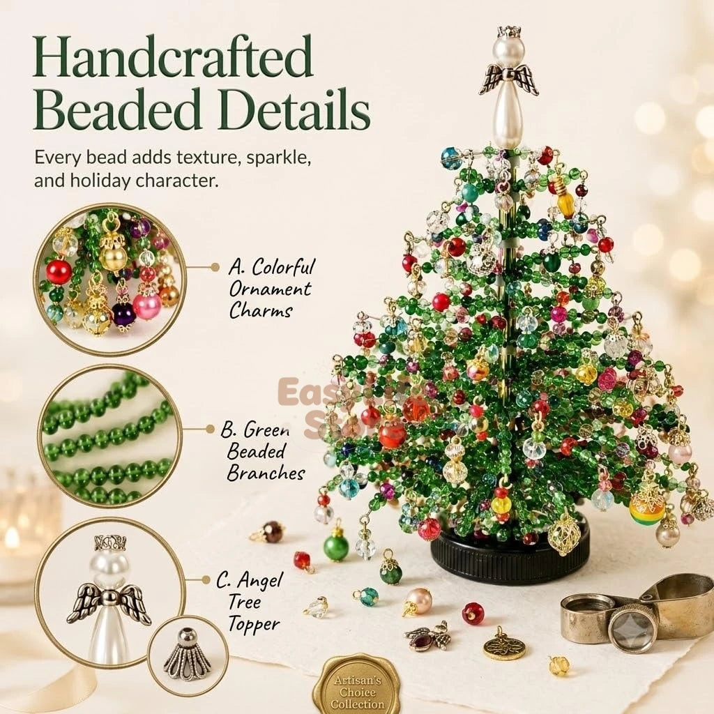 DIY Beaded Christmas Tree Kit Handmade Creative DIY Beading Project Set