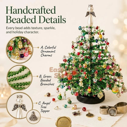 DIY Beaded Christmas Tree Kit Handmade Creative DIY Beading Project Set