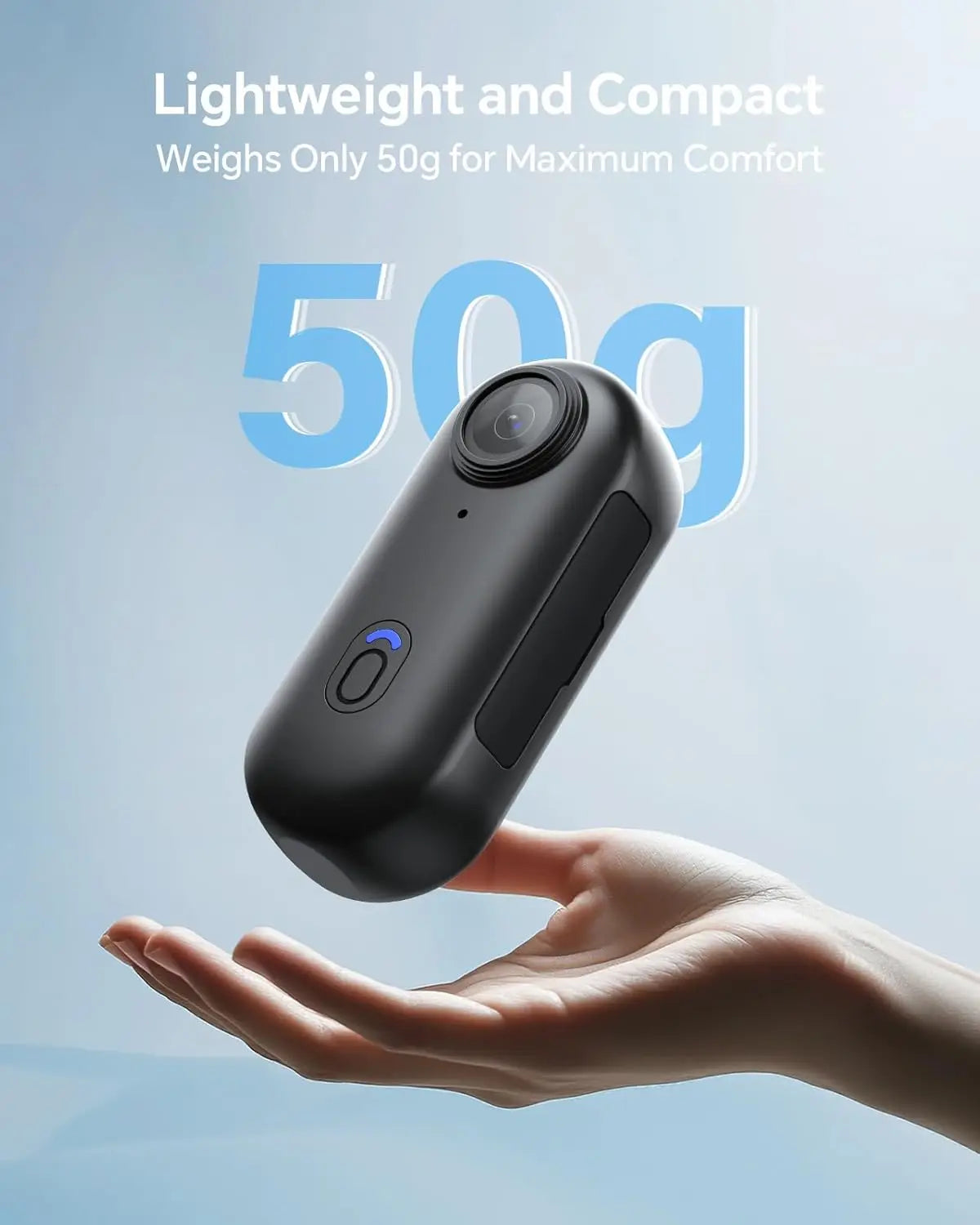 Mini Body Camera Wearable Camera 360°Rotatable Clip & Magnetic Clip