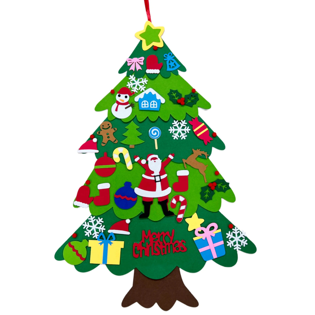 DIY Felt Christmas Tree Christmas Decoration for Christmas Ornaments