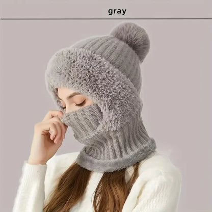 Windproof and Warm Hooded Neck Gaiter