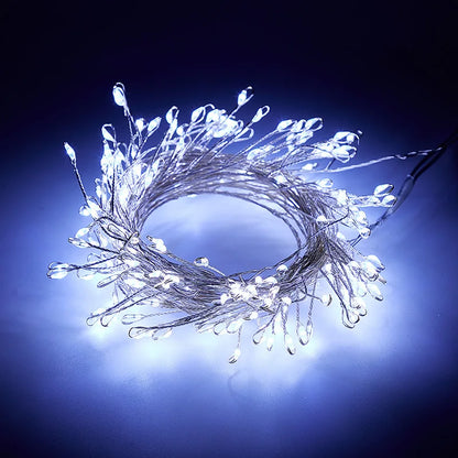 9M USB Power LED Firecracker String Lights Remote Control Garland Fairy Lights Christmas Decoration