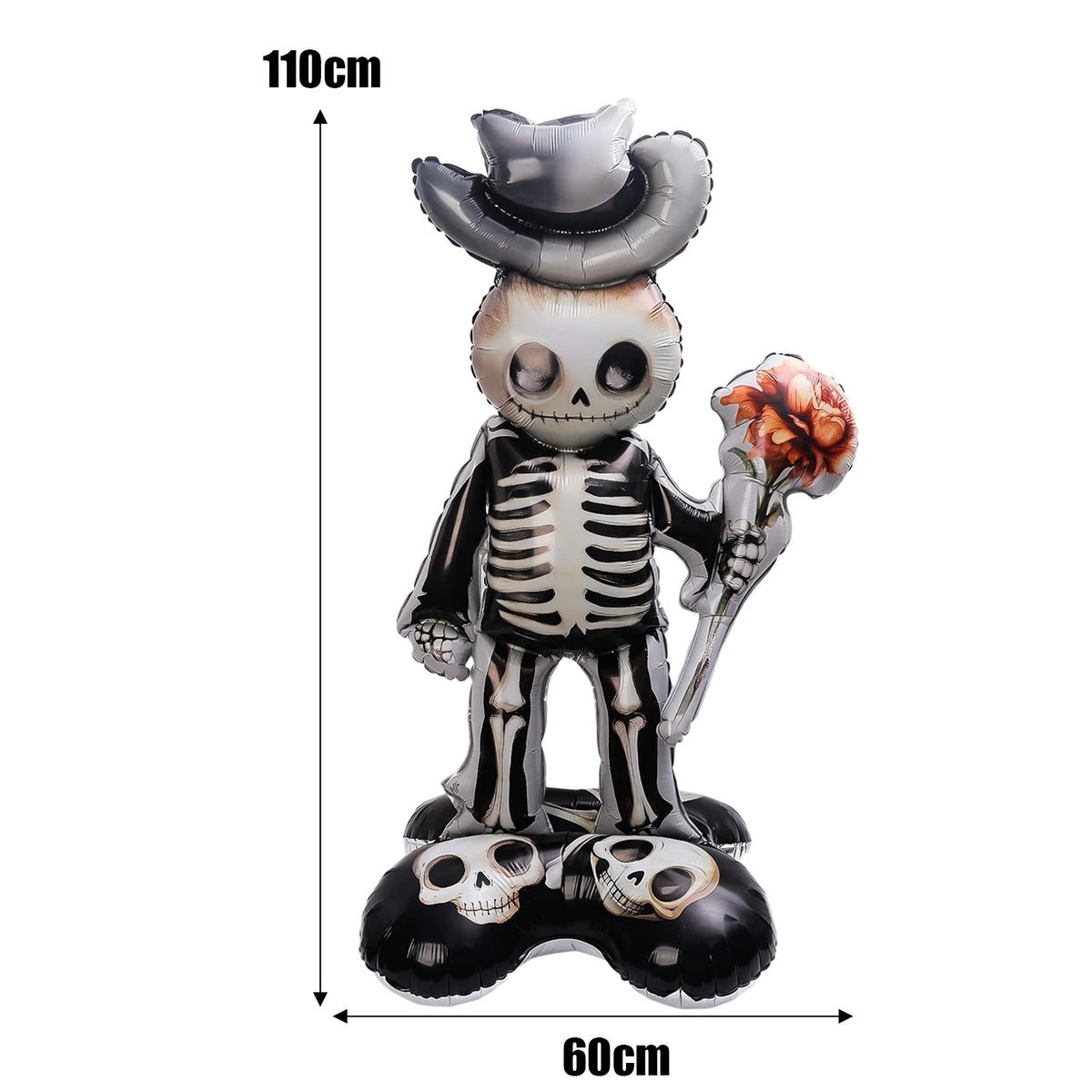 Halloween Balloon Giant Ghost Pumpkin Skull Castle Aluminum Film Standing Balloon