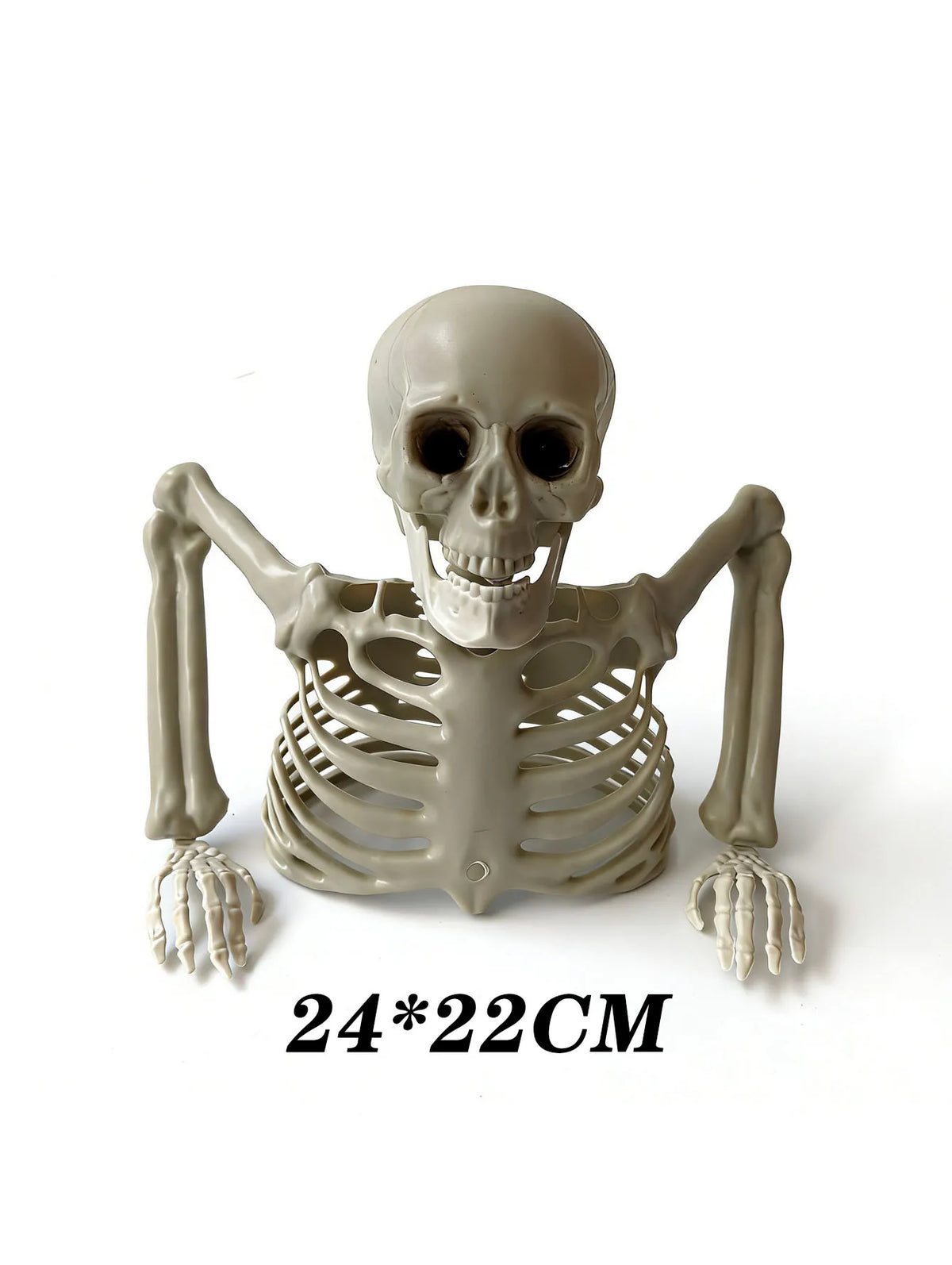 Halloween Half Skeleton Party, Terrifying Scene Decoration, Outdoor and Indoor Escape Room Decoration