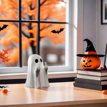 Halloween Refers To Cute Ghost Statues, Halloween Valentine's Day Gifts