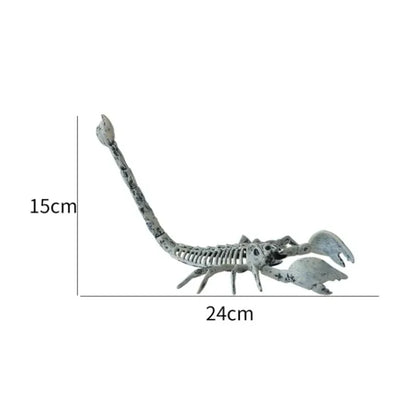 Halloween Animal Skeletons Plastic Skeleton Crow Mat Decorations