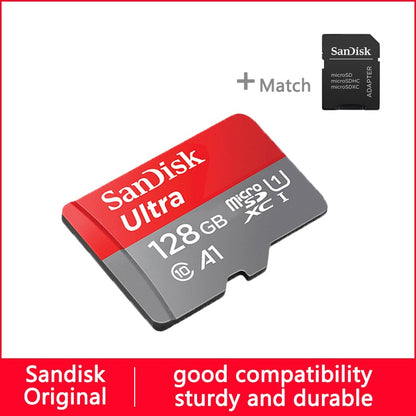 A1 High Performance Micro SD Memory Card Level 10 U1 100X Fast Read/Write 32/64/128/256/512GB