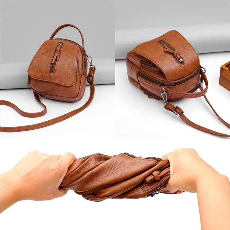 Women's Preppy Style Shoulder Bag