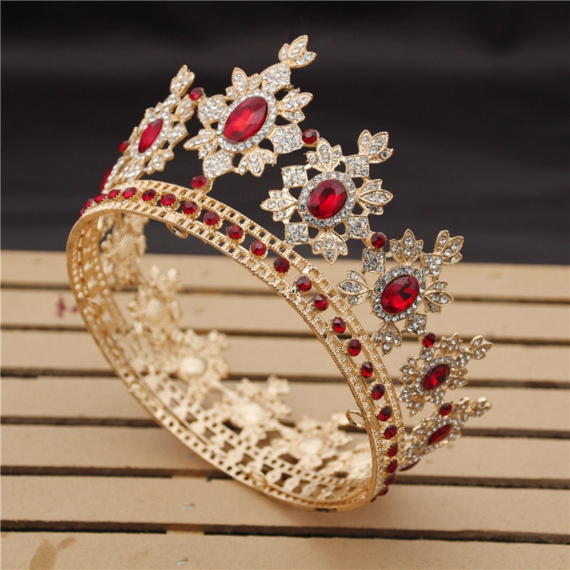 Women's Crystals Decorated Tiara