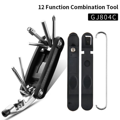 Multifunctional Carbon Steel Bicycle Repair Tools Kit