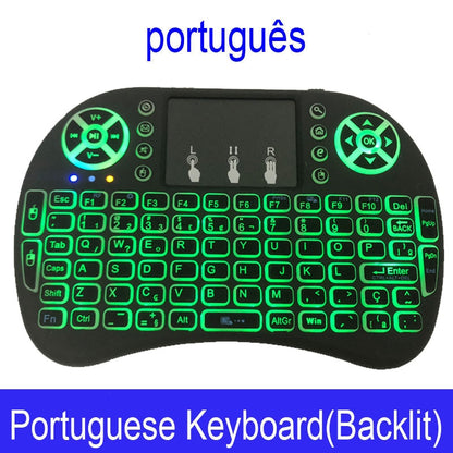 Mini Wireless Keyboard with Touchpad Remote Control