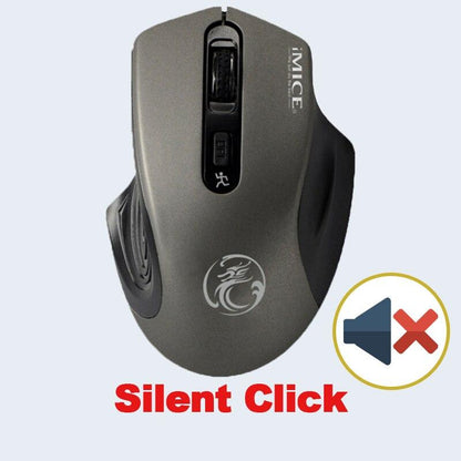 Ergonomic Optical Wireless Computer Mouse
