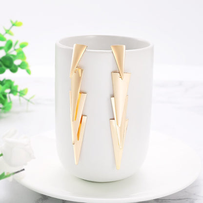 Women's Geometric Pattern Drop Earrings
