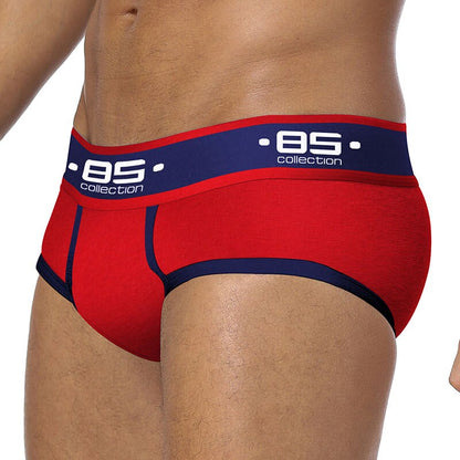 Cotton Sexy Gay Men Underwear Bikini Men Briefs Soft Men's Printed Briefs Underwear