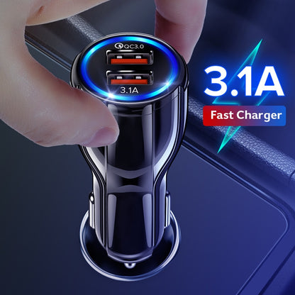 Universal Car Charger with Dual USB