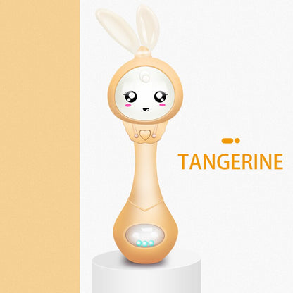 Baby's Music Teether Bunny Rattle Toy