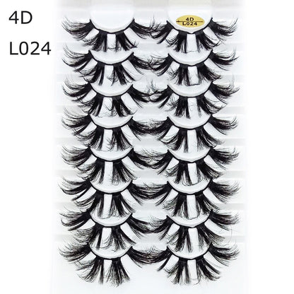 3D Volume Mink  Eyelashes Set