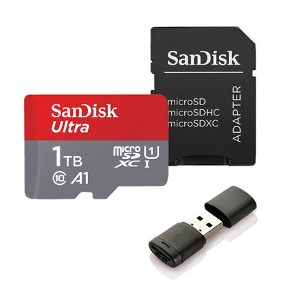 A1 High Performance Micro SD Memory Card Level 10 U1 100X Fast Read/Write 32/64/128/256/512GB