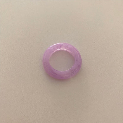 Transparent Marbled Ring