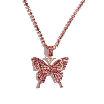 Vintage Butterfly Necklace