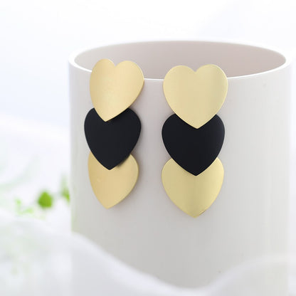 Women's Geometric Pattern Drop Earrings