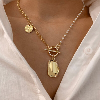 Vintage Multi-Layer Pearl Necklace for Women