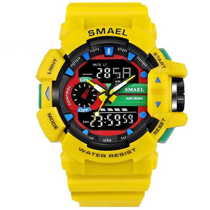 SMAEL Watch 8043 in Dual Display Watches Men Waterproof Led Sports Digital Analog Watch