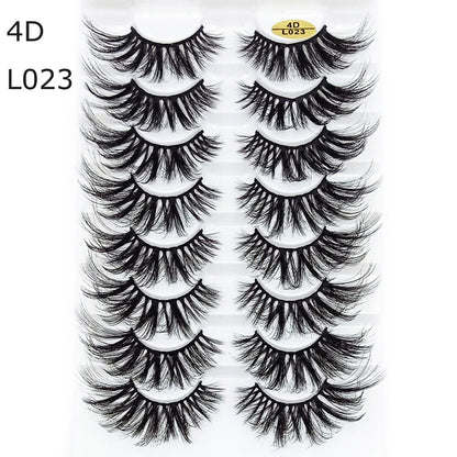3D Volume Mink  Eyelashes Set