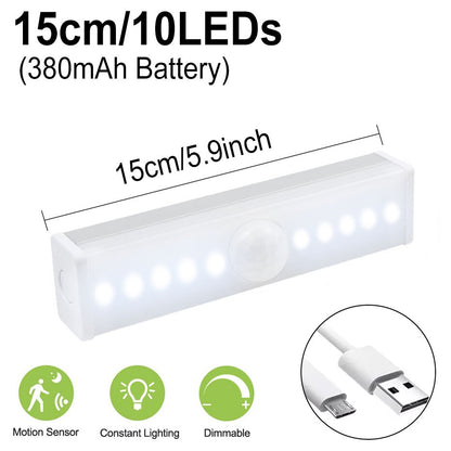 6/10 LEDs PIR LED Motion Sensor Light