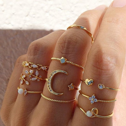 Vintage Styled Rings Set