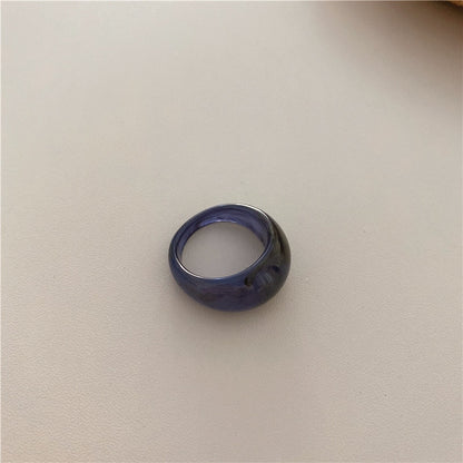 Transparent Marbled Ring