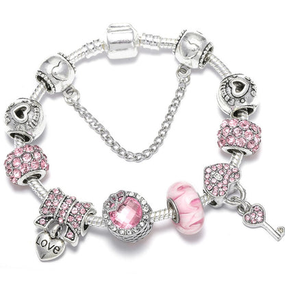 Vintage Charm Bracelet for Women