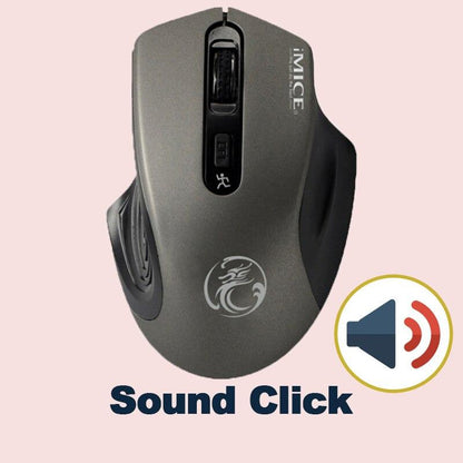 Ergonomic Optical Wireless Computer Mouse