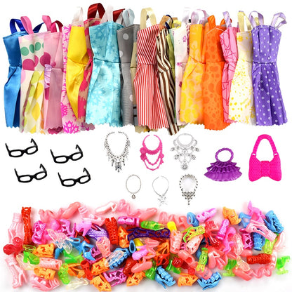 Doll Clothes and Accessories 32 pcs Set