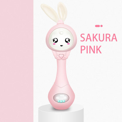 Baby's Music Teether Bunny Rattle Toy