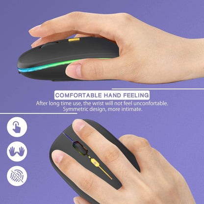 Wireless RGB Rechargeable Mouse