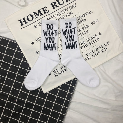 Art Is Not a Crime Harajuku Socks