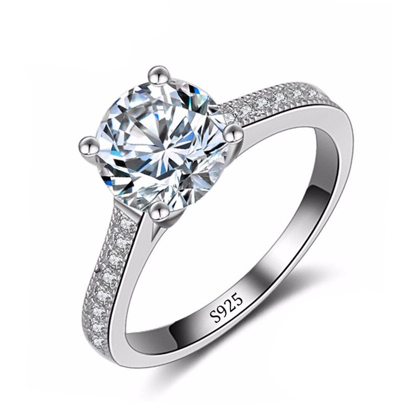 18K White Gold Ring for Women