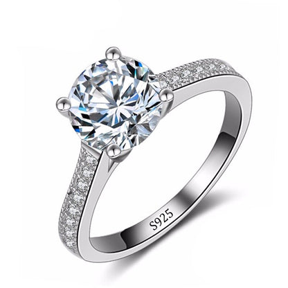 18K White Gold Ring for Women