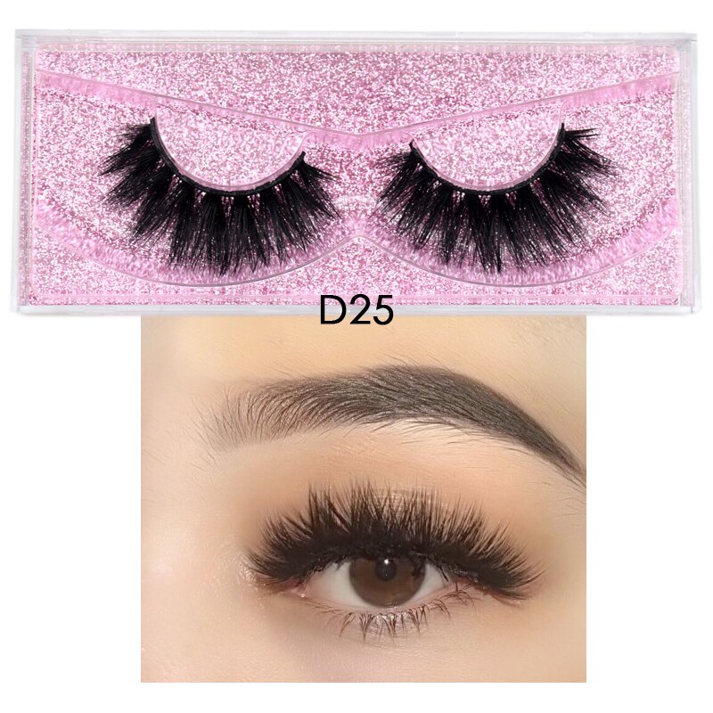 5D Mink Eyelashes Set