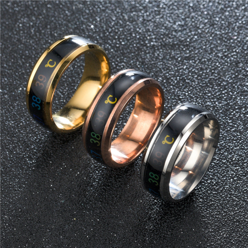 Unisex Temperature Sensitive Ring