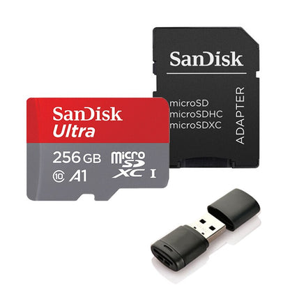 A1 High Performance Micro SD Memory Card Level 10 U1 100X Fast Read/Write 32/64/128/256/512GB