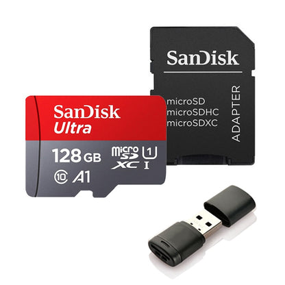A1 High Performance Micro SD Memory Card Level 10 U1 100X Fast Read/Write 32/64/128/256/512GB