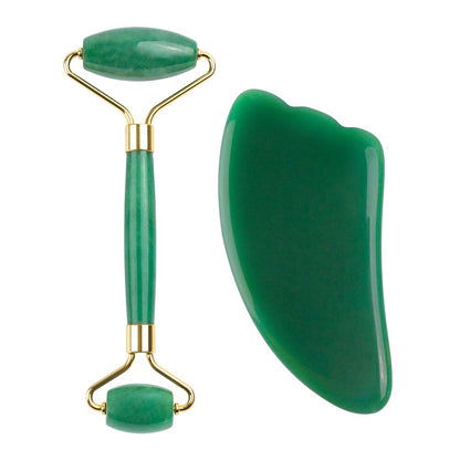 Rose Quartz Jade Face Massage Roller