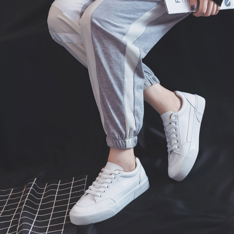 Women's Fashion Casual Plain Coloured Sneakers