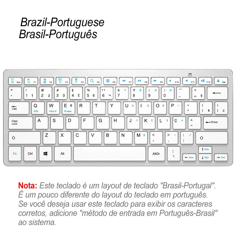 Ultra Slim Apple Style Wireless Keyboard