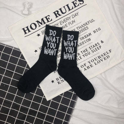 Art Is Not a Crime Harajuku Socks