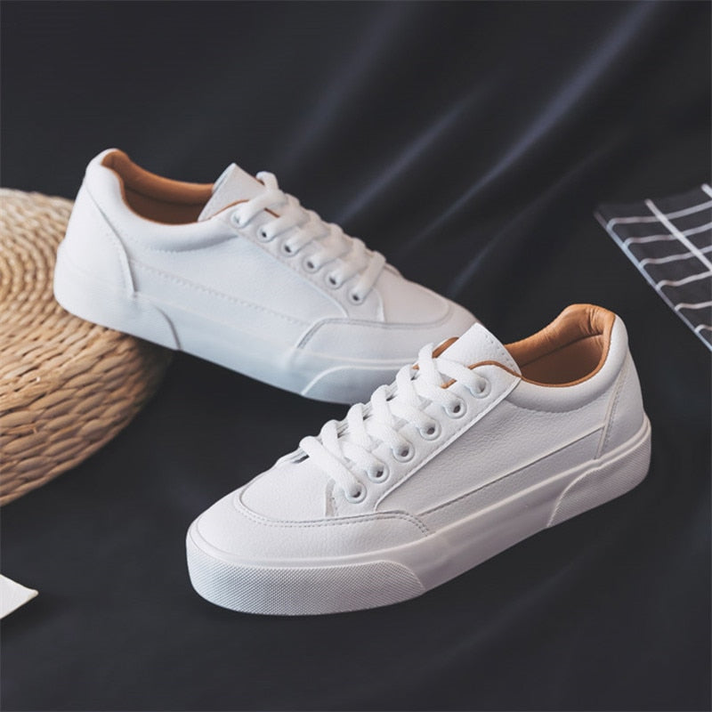 Women's Fashion Casual Plain Coloured Sneakers
